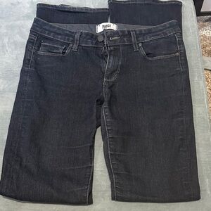 PAIGE Manhattan Dark Wash Boot cut Jeans Size 28 EUC